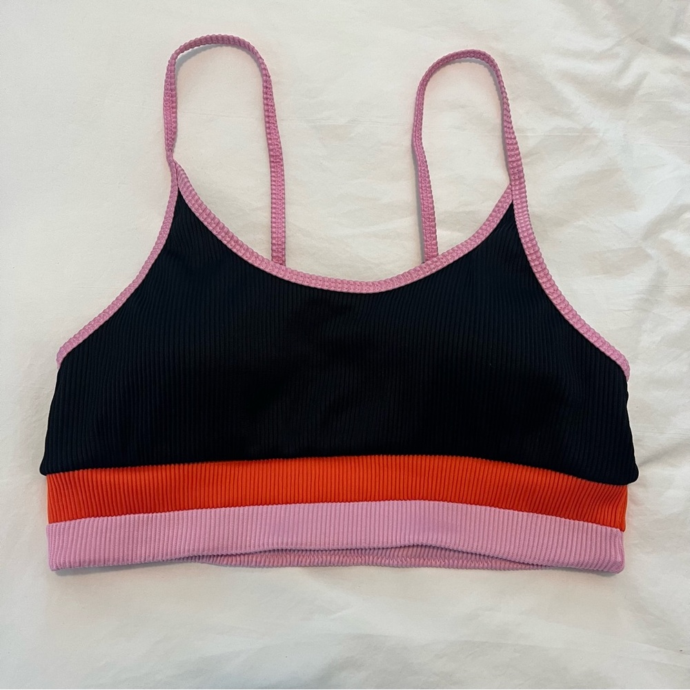 Colorblock Bikini Top